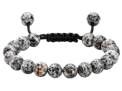 Amazing Gemstone Yooperlite Bracelet for Women Men's Gifts - Protection Healing Crystal Bracelet - 8mm Gemstone Beaded Adjustable Bracelet Pulseras Para Hombres Mujer Stocking Stuffers