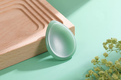 CrystalTears Green Aventurine Crystal Worry Stone Thumble Polished Healing Crystals Pocket Palm Stone Thumb Worry Stones for Anxiety Stress Relief Crystal Therapy