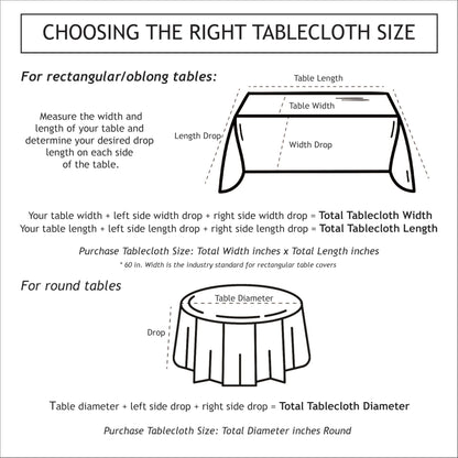 Benson Mills Christmas Ribbons Engineered Printed Fabric Table Cloth, Winter, Holiday and Christmas Tablecloth (60" X 120" Rectangular, Xmas Ribbons)