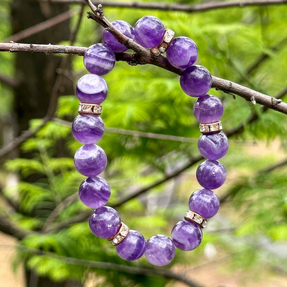 liagza Healing Bracelet For Women Anxiety Crystal Bracelet Chakra Beaded Bracelets Rose Quartz Crystals And Healing Stones Yoga Bead Bracelet Calming Stretch Bracelet Stress Relief Gifts For Women