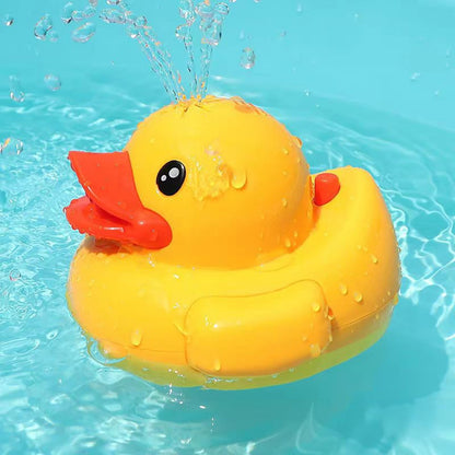 Bath Toys , Duck Spray Water Bath Toy, Rechargeable Bath Toys Sprinkler Bathtub Shower Toys for Toddlers Kids Boys Girls Fun Gift , Pool Toy for Baby
