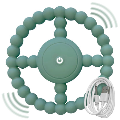 Vibrating Sensory Chew Toy - Superior Sensory Experience to Standard Autism Chew Toys. USB Chargeable. 3X Vibration Settings. Sensory Chew Toys for Autistic Children & Vibrating Teether for Baby