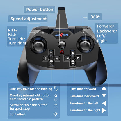 MSKOLER Foam Remote Control Airplane for Kids 8-12, 2.4 GHz RC Plane with Colorful Lights, 360° Flips & Stunt Roll, RC Airplane Toy for Boys and Girls Ages 8-16, Boy Toy for Kids and Adults