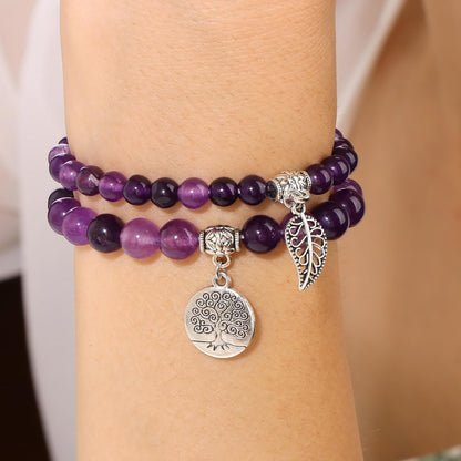 Lit Wall 7 Chakra Bracelet for Women Healing Crystals Bracelet Yoga Stone Beads Bracelets Spiritual Bracelet Meditation Relax Anxiety Bracelet Jewelry Gifts for Women Men