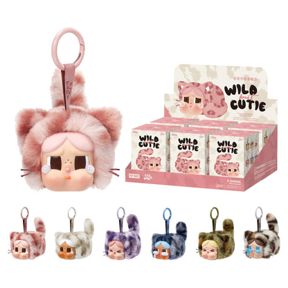 POP MART Crybaby Wild but Cutie Series - Vinyl Plush Pendant Blind Box, Random Design Action Figures Collectible Toys Decorations, Holiday Birthday Gifts for Girls and Boys, Whole Set