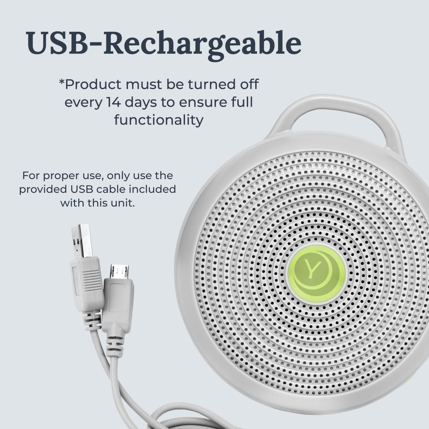 Yogasleep Hushh & Crush Resistant Travel Case, (2 Piece Set) Portable White Noise Sound Machine for Baby, 3 Soothing Natural Sounds, Noise Canceling for Sleep Aid, Office Privacy, & Meditation