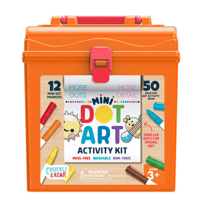 Chuckle & Roar - Mini Dot Activity Kit - Arts & Crafts Fun for Toddlers - Spark Your Preschooler's Imagination - Ages 3 and Up