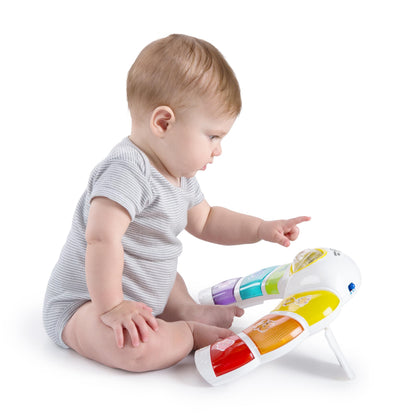 Baby Einstein Glow & Discover Light Bar Musical Toy, Activity Station, Sitting Up and Tummy Time Toy, Color and Animal Learning Toy, Infant Ages 3 Months+