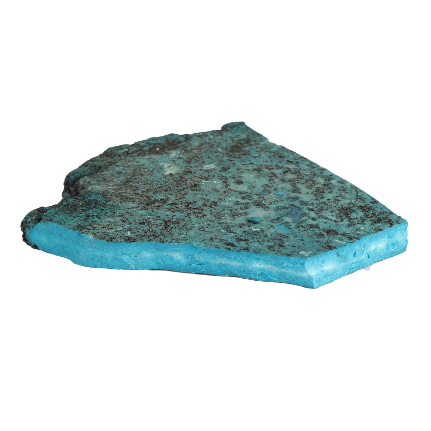 REAL-GEMS Gemstones For Jewelry Making 278.00 Carat Natural Blue Turquoise Slab Crystals and Stones Jewelry Making For Women And Men
