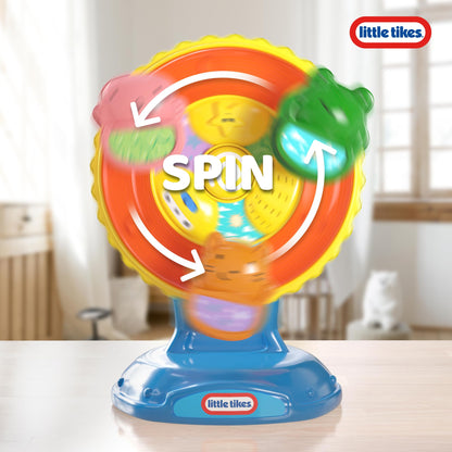Lollipop Little Tikes Lights and Sounds Ferris Wheel Toy - Suction Cup Spinning Toy for Babies and Toddlers, High Chair Fun Time for Toddlers