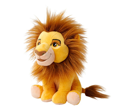 Disney Lion King, 30 Years of the Lion King, Mufasa, 25 cm Plush Toy, Suitable from the First Months of Life