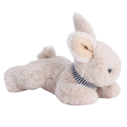 DILLY DUDU Beige Bunny Rabbit Stuffed Animal Plush Toy Best Gifts 6-Inch