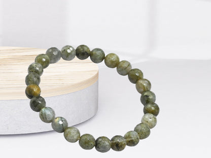 Amazing Gemstone Labradorite Bracelet for Women - Chakra Mens Bracelet Protection Crystals and Healing Stones - Blessing Bracelet Spiritual Meditation Gift Christmas Stocking Stuffers