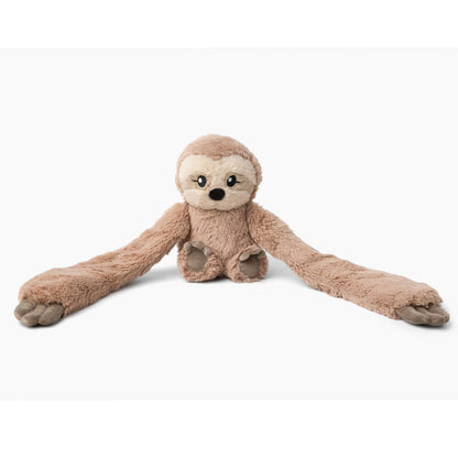 HUGIMALS Hugarounds Sawyer the Sloth 2.5 lb Microwaveable & Freezable Weighted Plush Neck & Shoulder Wrap | Soothing, Comforting Hugs for Self-Care & Relaxation | Unscented for Ages 2+
