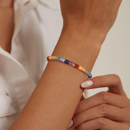 JoycuFF Thinking of You Gifts for Women Cancer Care Cheer Up Inspirational Get Well Soon Dont Let the Hard Days Win Jewelry Life Is Tough But So Are You Bracelets