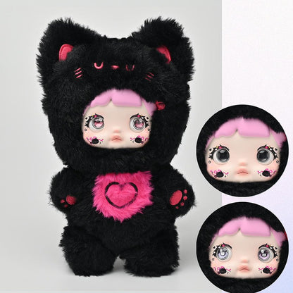 BEEMAI Nommi Loveliness Never Ends Series Plush Blind Box 6PCs (Set of 6 No Repeat) Cute Figures Collectible Toys Birthday Gifts