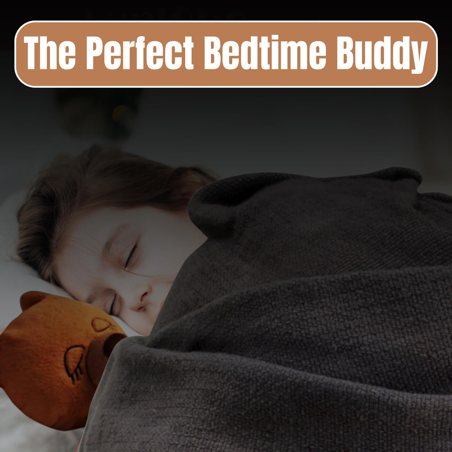 Teddy Bear Stuffed Animal - Soft Stuffed Bear Plush - 10.23” Teddy Bear for Baby & Adults – Cute Stuffed Animal Plush Toy for Every Event & Also for Insomnia Relief & Emotional Wellness