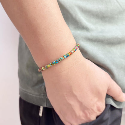 danytes Inspirational Bracelet for Women - Handmade Natural Stone Beaded Wrap Bracelet, Positive Energy Jewelry Gift for Her (King Stone＆Reminders)