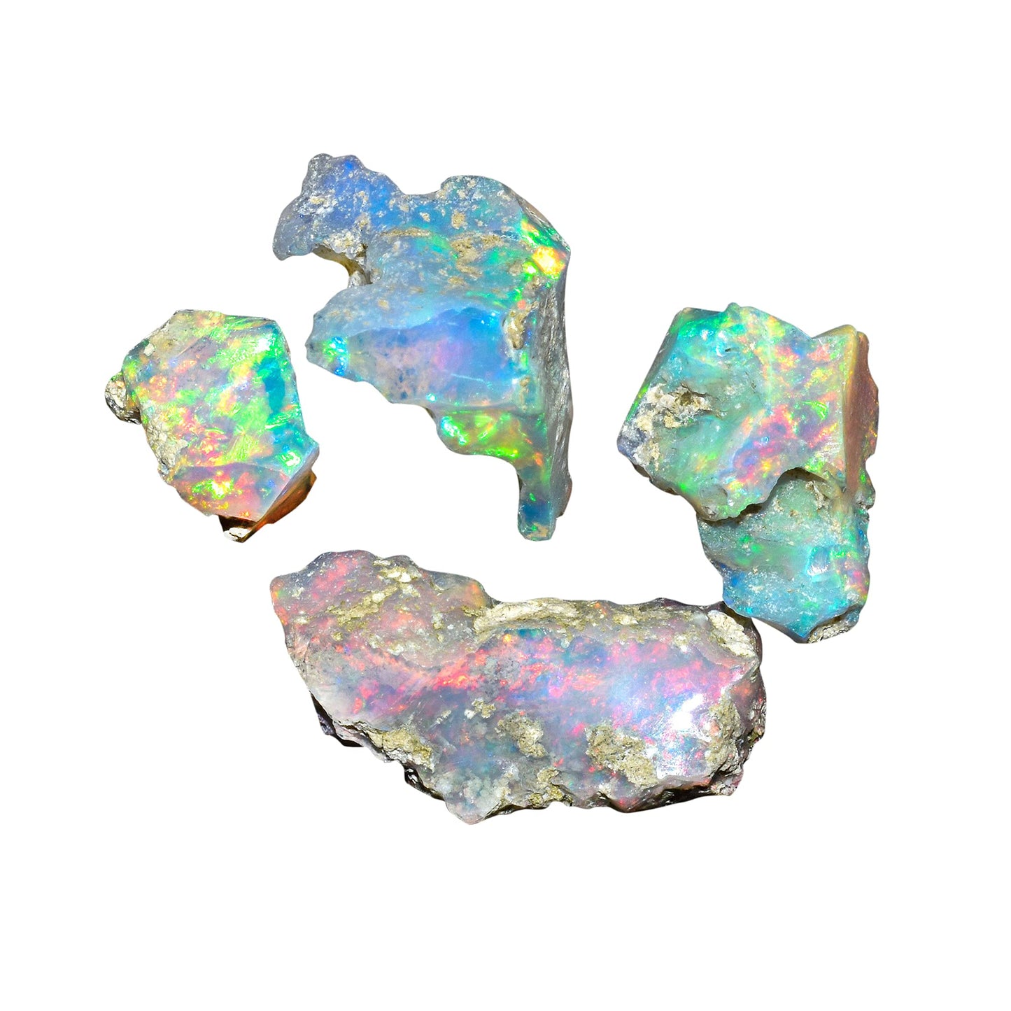 QNAVIC 25 Carat AA+ Natural Raw Ethiopian Fire Opal Rough Gemstone Crystals, Chakra Healing Energy Stones, October Birthstone, Jewelry Making Supplies, DIY Gifts Art Crafts, Wire Wrapping Stones