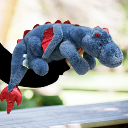 Dodhse Pterosaur Stuffed Animal with Wings - Cute Soft Dinosaurs Plush Toys Little Flying Dragon Plushies Pillow Doll Christmas Birthday Gifts for Kids Boys Girls (Blue,43.3inch/110cm)
