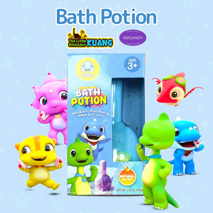 SWCANDY Bath Toys Kids Bath Bomb Potion, Easter Basket Stuffers Essentials, 6 Pack Nontoxic Bathtub Colorful Bubble Foam Scientific Soap Magical Fizzes Eruption for Ages 4-8 Boys Girls Toddlers