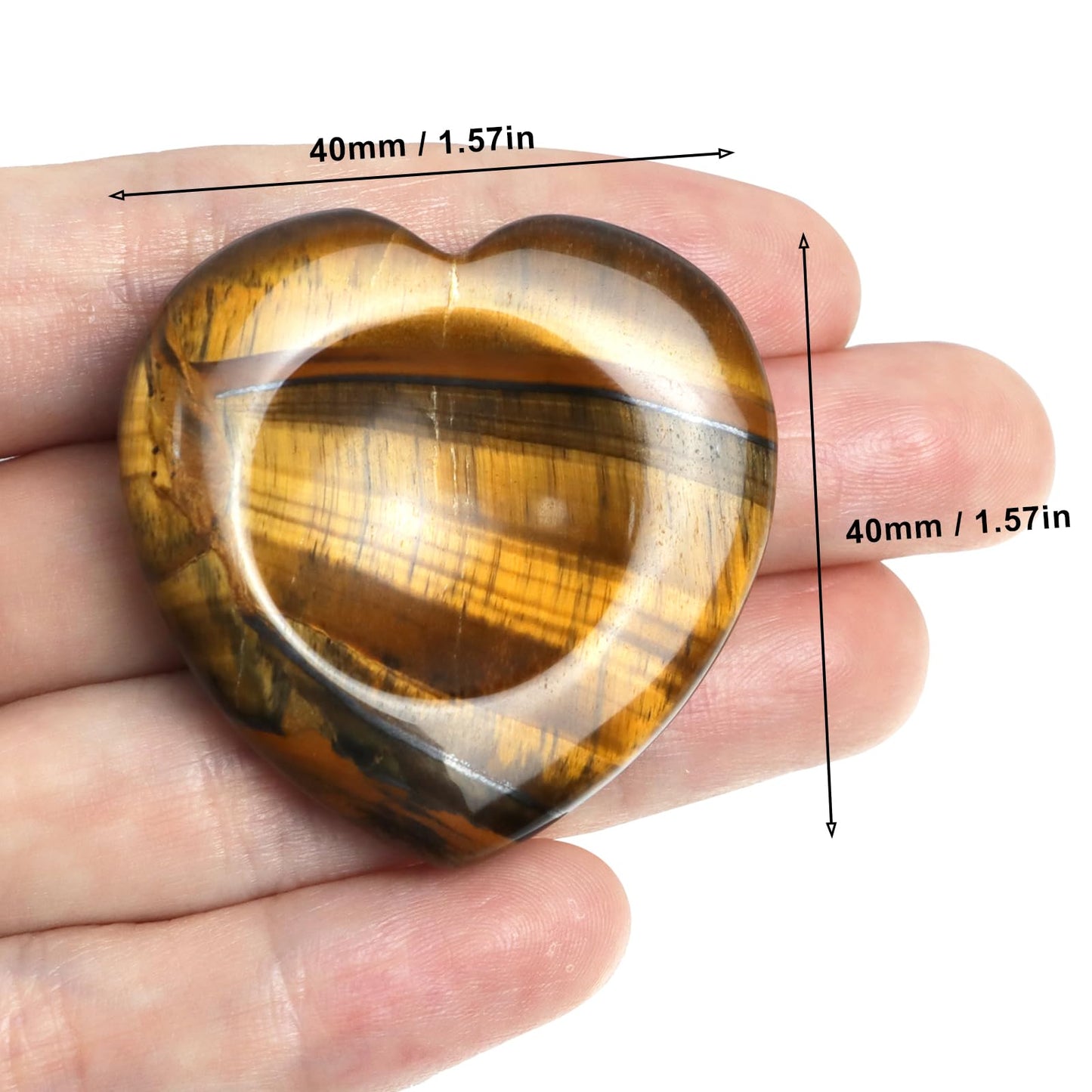 Thumb Worry Stone for Anxiety, 2PCS Amethyst Rose Quartz Heart Crystals and Healing Stones, Pocket Natural Stone Meditation Reiki Palm Thumb Stone Therapy Stress Relief Gift for Women