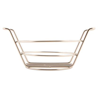 7" Stainless Steel Round Basket with Handles, Clipper Mill by GET 4-22784 (Qty,1)