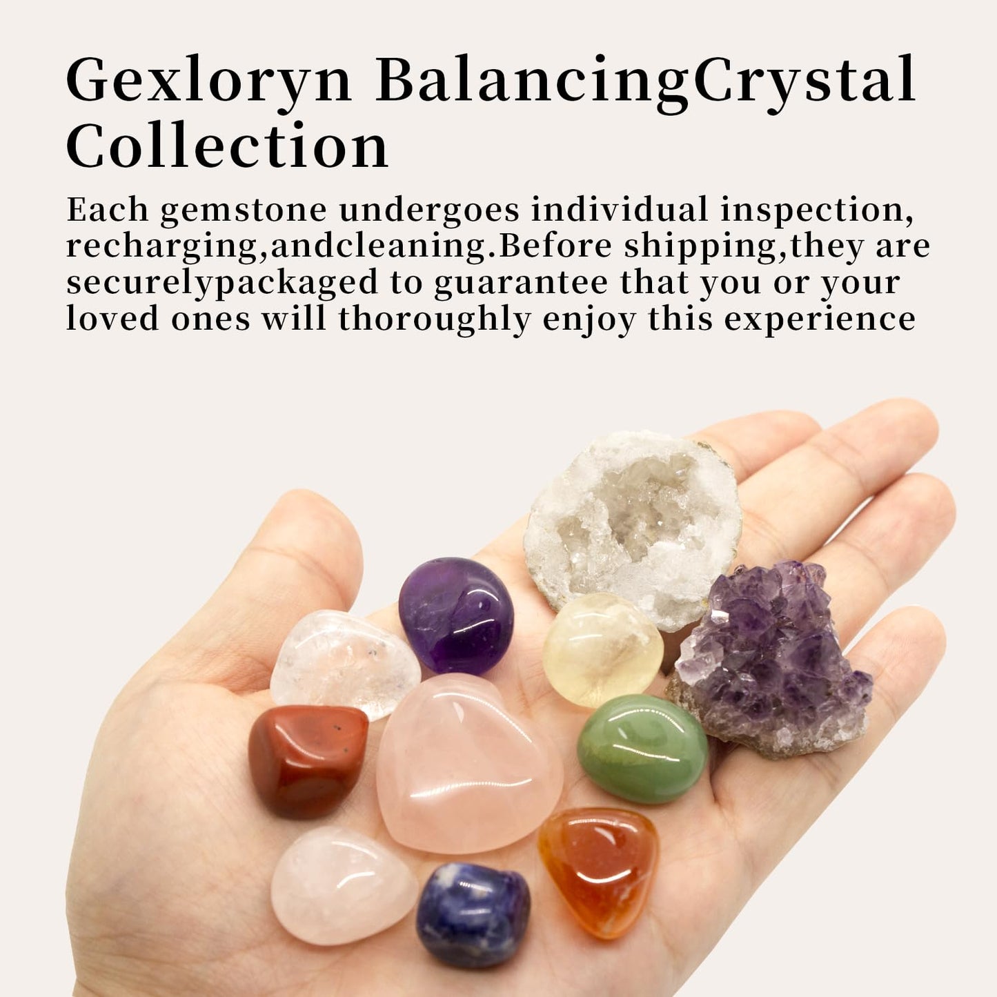 Crystals and Healing Stones, Healing Crystals, Witchcraft Kit, Chakra Stones,Crystals and Stones,White Crystal Geode & Amethyst Cluster, Healing Crystals and Stones, Crystal Set, Crystal Gift Box