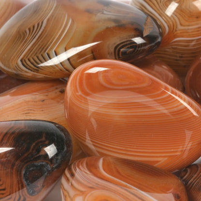 1/2LB Large Dream Agate Tumbled Polished Natural Crystal Healing Pocket Stones Rock Collection