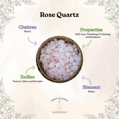 Rose Quartz Natural Gemstone Bracelets, Chakra Crystal Healing Chip Stretch Bracelets, Gemstone Polished Irregular Crystals, Crystal Irregular Chips Beads Stretch Bracelets (Rose Quartz)