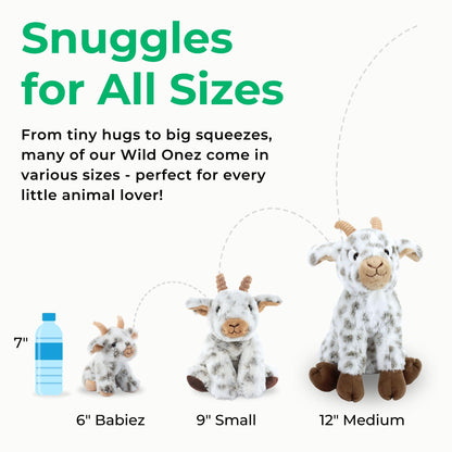 The Petting Zoo Banana Slug Stuffed Animal Plushie, Gifts for Kids, Wild Onez Wildlife Animals, Slug Plush Toy, 11 inches