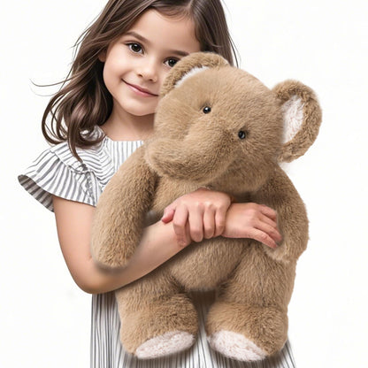 iPlay, iLearn Elephant Stuffed Animal, Soft Baby Plush Elephant Toy, Infant 18" Big Cute Fluffy Animal Toy, Nursery Bedtime Huggable Birthday Easter Basket Gift for Toddlers Girl Boy Kid Age 0 and up