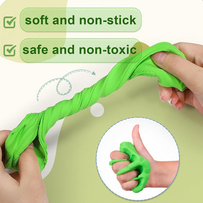 Ixiaoyoo Air Dry Clay for Kids, 78 Colors Modeling Magic Clay, Safe & Non-Toxic, DIY Model School Arts & Crafts Kit with Tools, Home Party Favors, Birthday & Christmas Toys Gift for Boys & Girls