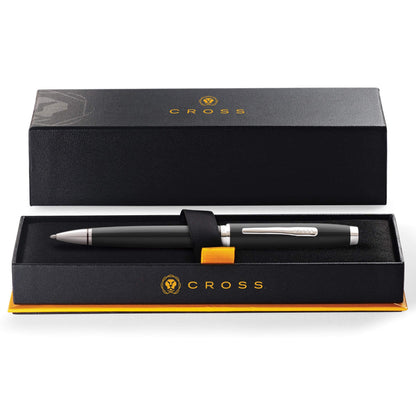 Cross Coventry Pen Ballpoint - Black/Chrome Lacquer