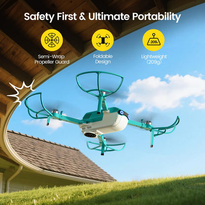 Holy Stone HS320 Bubble Drone for Kids and Beginners –Bubble Machine with Headless Mode, Auto Rotation, One‑Key Takeoff & Landing, Two Batteries, Great Gift Toy for Outdoor Play, Parties, Boys & Girls