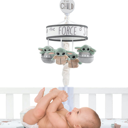 Lambs & Ivy Star Wars The Child/Baby Yoda Musical Baby Crib Mobile Soother Toy