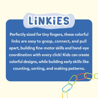 Skillmatics Connectable Learning Link Toy for Toddlers – Fun & Educational Snap-Together Activity, Bead Maze Toys for Babies, Fine Motor Skill, Early Learning, Gift for Ages 10–24 Months, 36 Links