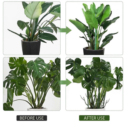 Upgrade Stackable Monstera Plant Support,2026 New Durable Garden Plant Support Stakes for Indoor Outdoor Potted Plants,Garden Accessories Plant Sticks for Vine Training Stem Stabilization (10, Green)