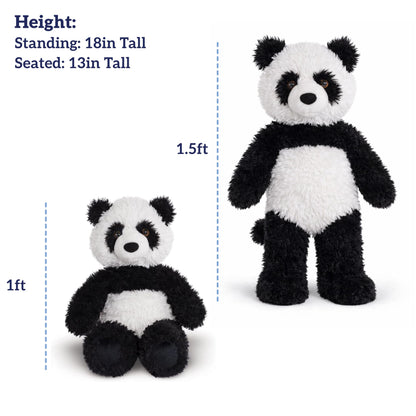 Vermont Teddy Bear 18 Inch Panda Stuffed Animal | Soft Panda Plushie | Cute Panda Plush Toy Gift | Perfect Easter Panda Bear Stuffed Animal | Cuddly Plush Toys for Kids and Adults