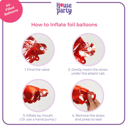 HOUSE OF PARTY Christmas Balloons Arch Kit - Christmas Balloons Decorations Red, Teal, White with Candy Cane | Mylar Balloons with Candy Cane for Xmas Decoration