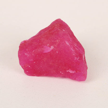 REAL-GEMS Natural Red Ruby Rough Gemstone 62 Carat Approx Raw Uncut Loose Stone For Jewelry Making And Collectors