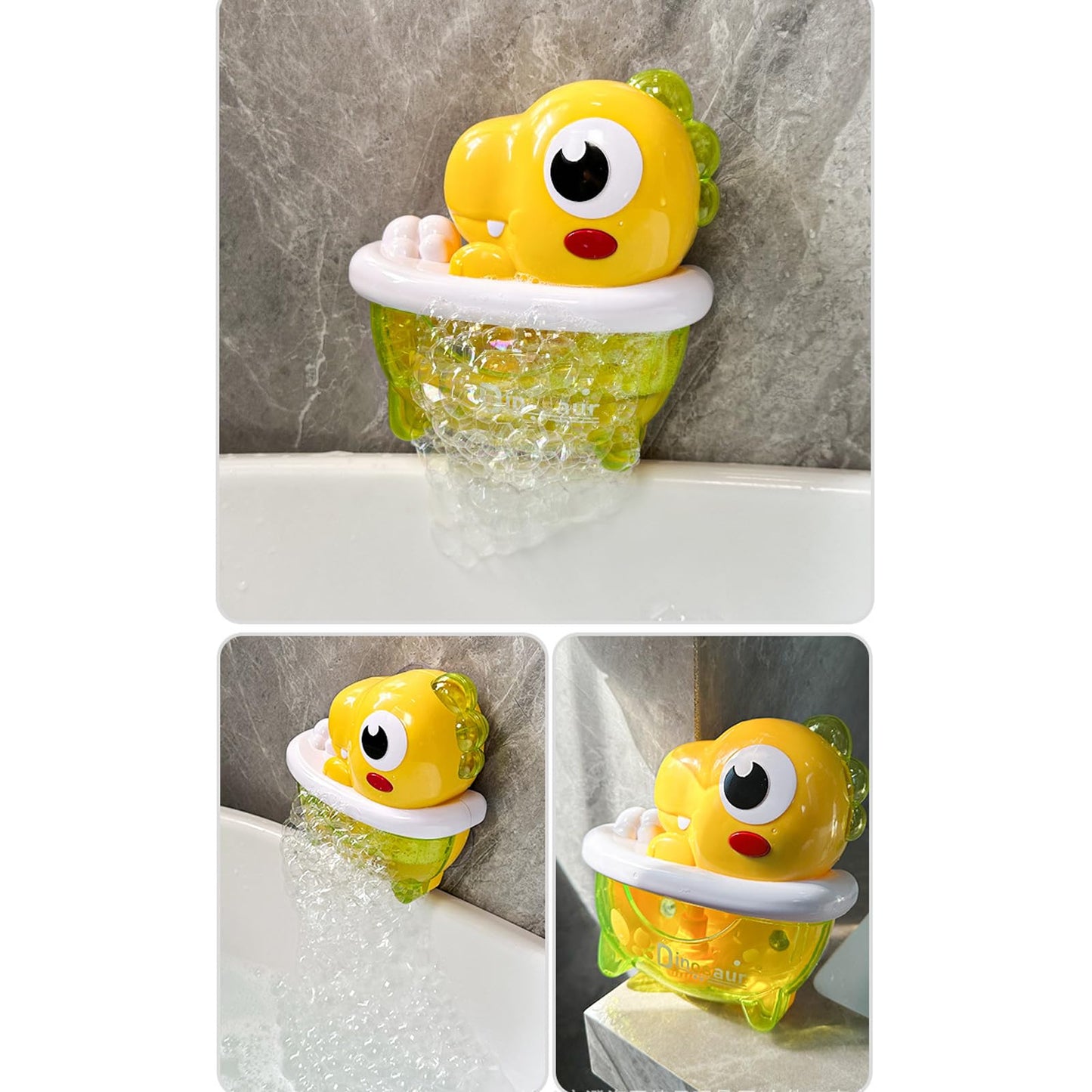 Automatic Dinosaur Bath Toy for Babies and Toddler Bubble Maker with Music for Time Fun Toy