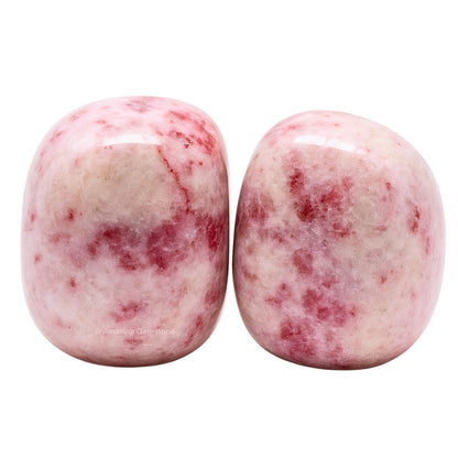 Amazing Gemstone Cinnabarite Crystals and Healing Stones Tumbled - 1 oz Cinnabarite Stone Gem Stones, Natural Healing Stones for Energy Balance, Stress Relief - Premium Polished Gems Rocks