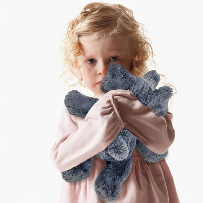 YOUBLEK 16" | 2 Pounds Gray Elephant Weighted Stuffed Animals,Sensory Comfort Plush Throw Pillow Toy,Kawaii Plushies Hugging Toy Gifts for Kids & Adults (Elephant, 16 inch 2 Pounds)