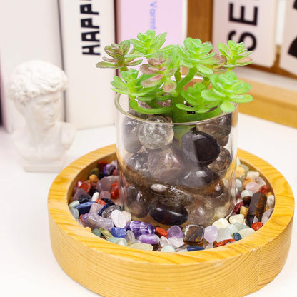 DUQGUHO Smoky Quartz Crystals Healing Crystal Stones Set Natural Crystals Bulk Irregular Stones 0.45 lbs