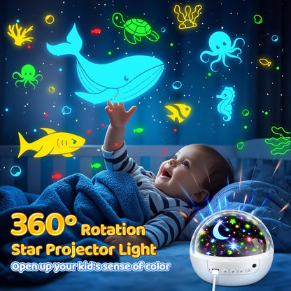 Staryou Dinosaur Toys for Kids 2-7, 【Remote+3 Films+93 Effects】 Dinosaur Toys for Kids 3-5, 【3 Timer+5 Brightness】 Baby Sensory Toys, Toddler Sensory Toy, Dinos Toys, 3 Year Boy Birthday Gifts