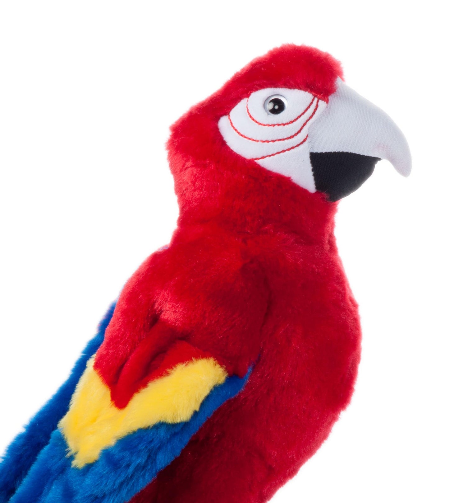 The Petting Zoo Macaw Stuffed Animal, Gifts for Kids, Wild Onez Zoo Animals, Scarlet Macaw Plush Toy 12 inches