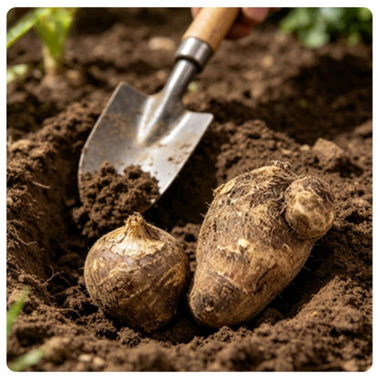 OJHJXUG Elephant Ears/Low Maintenance Excellent Display/Patio Or Porch Pot/Colorful Hues(Compact Purple) (6)