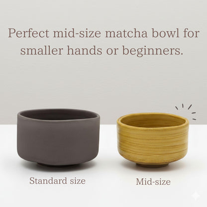 Product of Gifu Japan Ceramic Matcha Bowl, Handmade Chawan Japanese Green Tea Cup, Matcha Mixing Bowl, 400ml 13.6 oz, Brush Stroke Pattern, Red