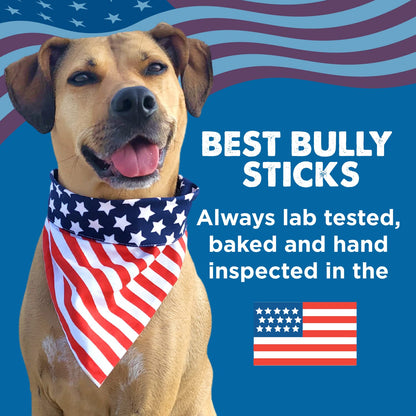 Best Bully Sticks Puppy Teething Rings - Single Ingredient Natural Collagen Puppy Chews for Teething - Bones for Small Dogs - Enrichment, Mental Stimulation, 3 Count